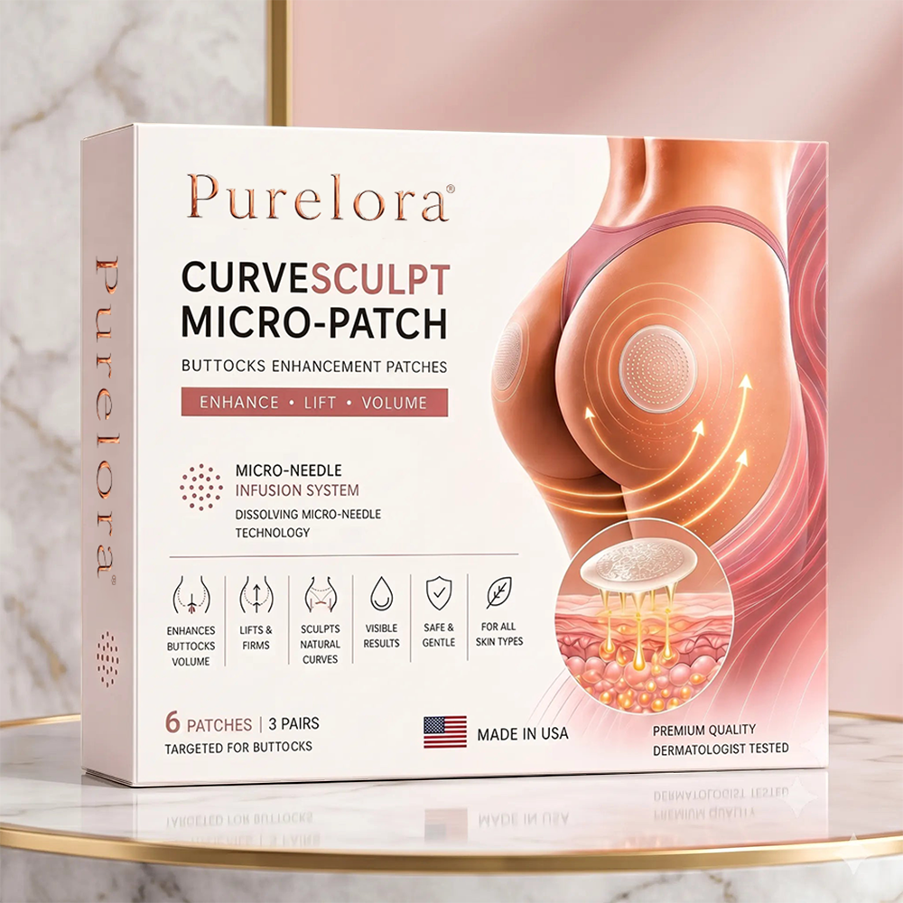 💖Purelora® CurveSculpt Micro-Patch ✦ Sculpt • Firm • Smooth Lower Body Curves ✦ Micro-Needle Infusion System