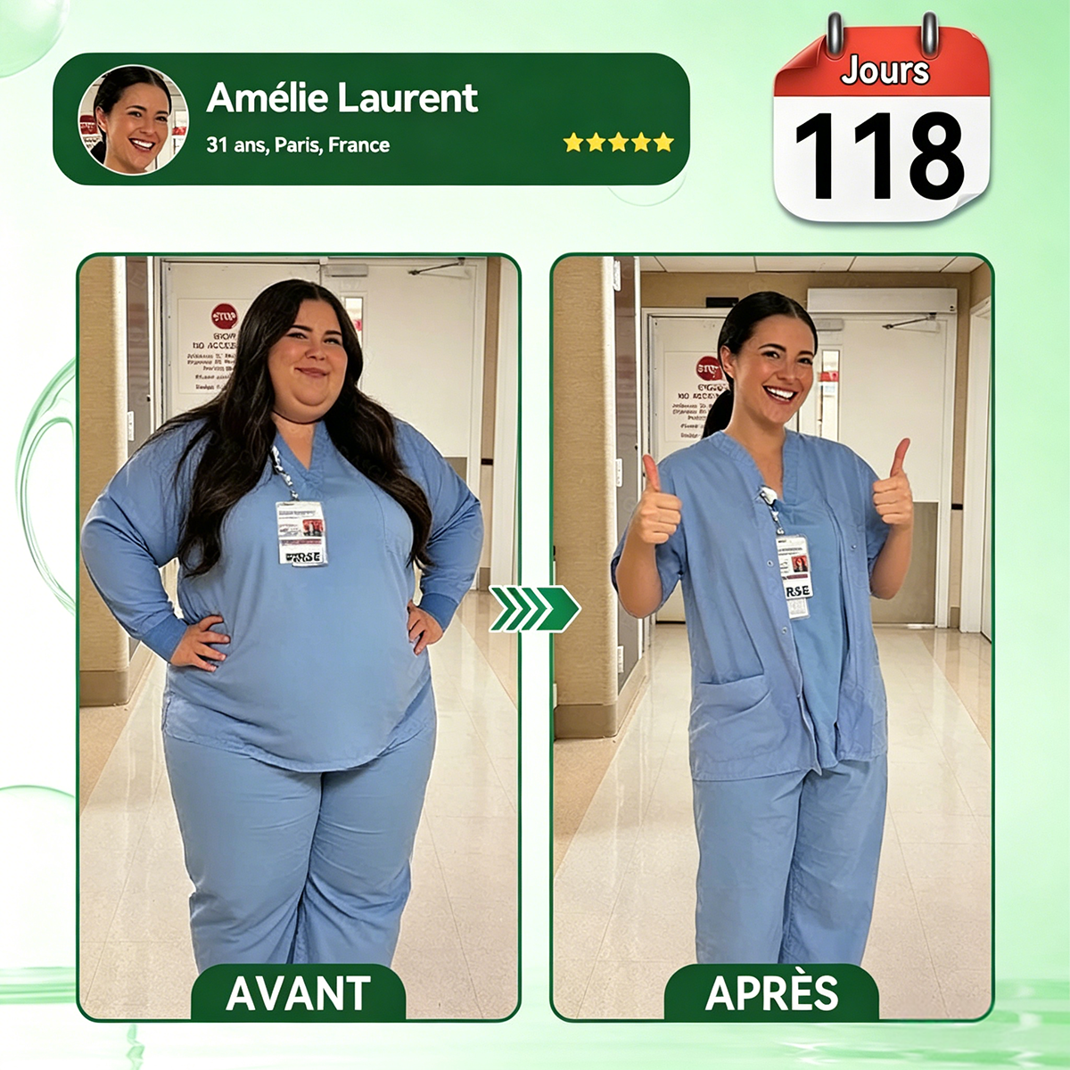 Boutique Officielle France | 🧑‍⚕️ 🩺 curalona® Patchs Avancés Nano-Micron 10-en-1 : Moringa & Berbérine × NAD+ — Utilisation Quotidienne, Résultats Visibles en 2 Jours