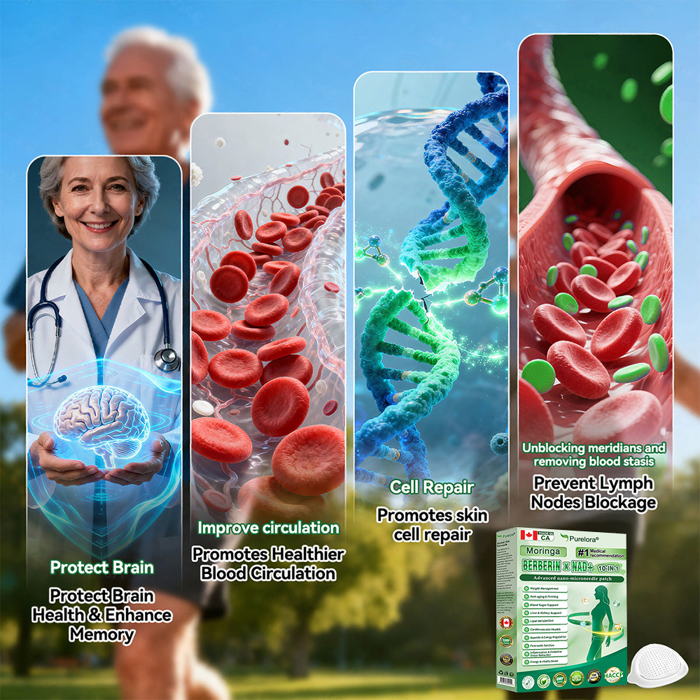 🔥 Online Pharmacy  | Purelora® Moringa Berberine × NAD⁺ 10-in-1 Nano Microneedle Patch (Just once daily, visible changes in 7 days) ✅ Supports weight management, loose skin, diabetes care, sleep apnea, joint comfort, and more