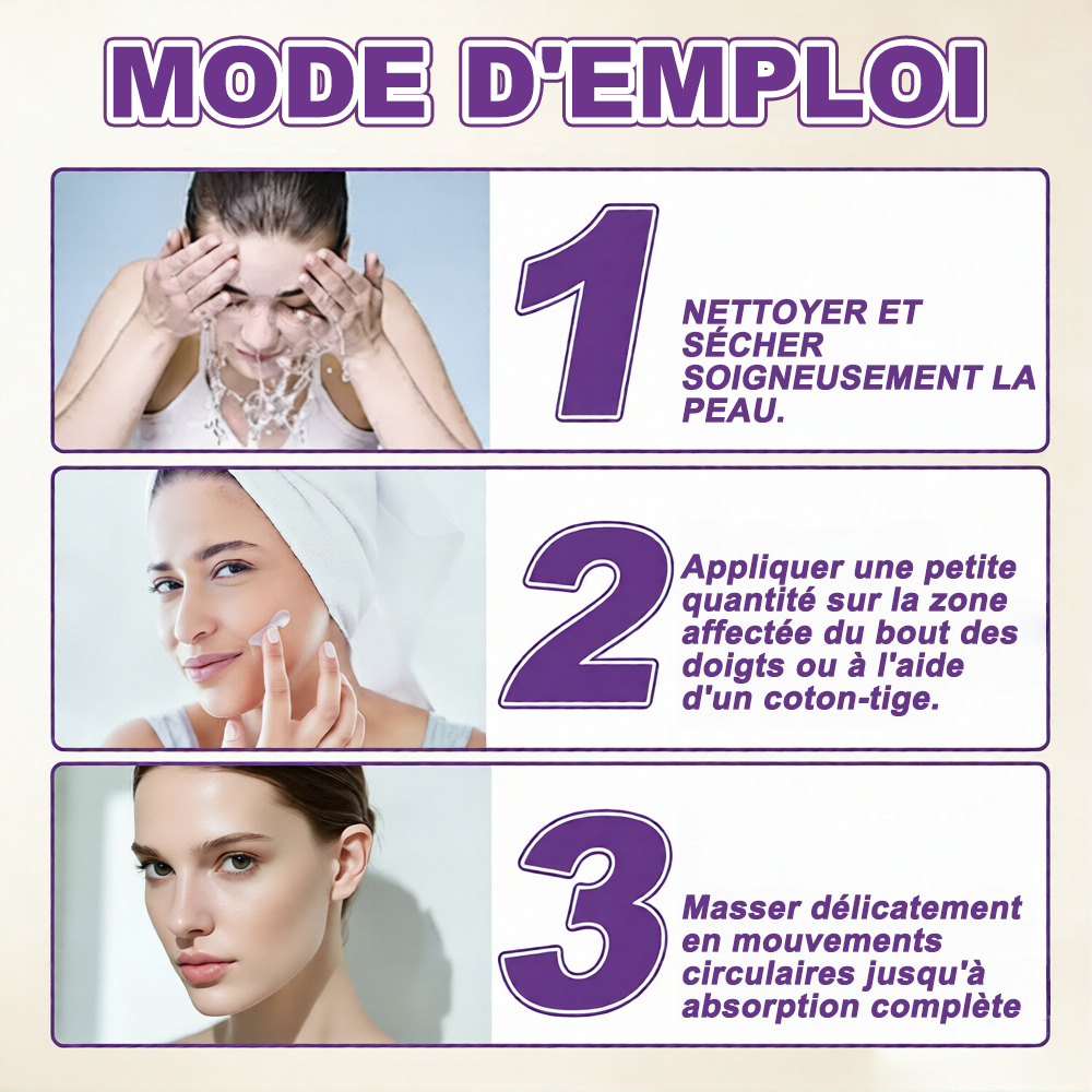 Fabriquée en France et expédiée directement 🍁 Crème réparatrice pour la peau à la biotine Purelora® (formule 10-en-1) — Dernier jour de promotion : -80 %.