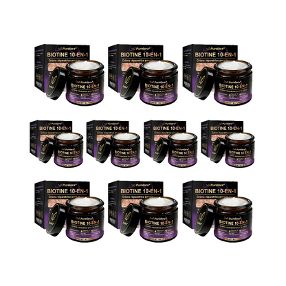Fabriquée en France et expédiée directement 🍁 Crème réparatrice pour la peau à la biotine Purelora® (formule 10-en-1) — Dernier jour de promotion : -80 %.