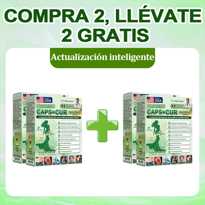 🔥 Nuevo lanzamiento | Parche de microagujas de triple acción Curalona® — Berberina y NAD+: favorecen la salud metabólica y promueven la renovación cutánea — Un parche transdérmico de microagujas para uso diurno y nocturno (apto para hombres y mujeres)