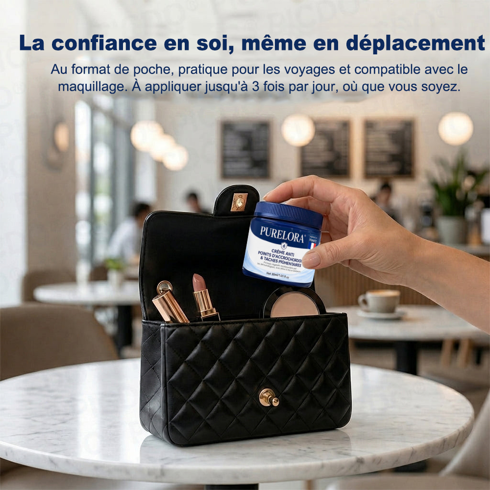 Crème PURELORA® pour l'élimination des acrochordons et des imperfections en 7 jours (formule indolore – sans cicatrice) 🌹🌹