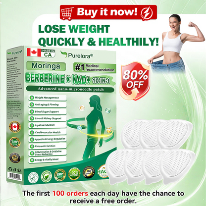 🔥 Online Pharmacy  | Purelora® Moringa Berberine × NAD⁺ 10-in-1 Nano Microneedle Patch (Just once daily, visible changes in 7 days) ✅ Supports weight management, loose skin, diabetes care, sleep apnea, joint comfort, and more