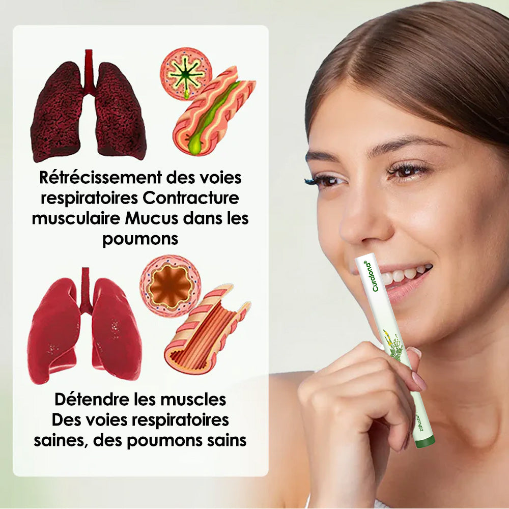 Respirez plus librement avec le diffuseur de bouillon-blanc Curalona® Botanical LungCare — Économisez 80 % pour une durée limitée.